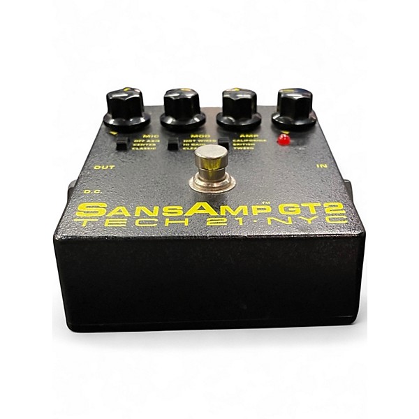 Used Tech 21 Sansamp GT2 Tube Amp Emulator Effect Pedal