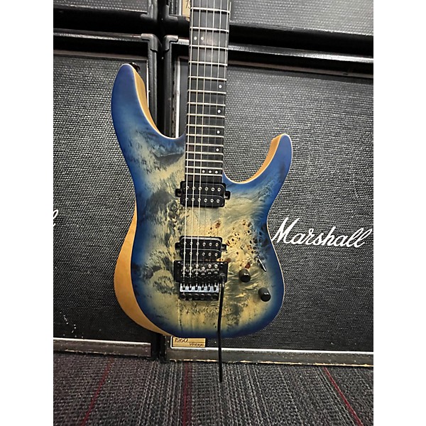 Used Schecter Guitar Research REAPER-6FR SKYBURST Solid Body Electric Guitar