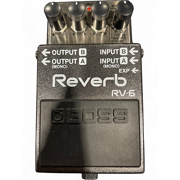 Used BOSS RV6 Digital Reverb Effect Pedal