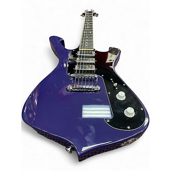 Used Ibanez FRM100 Paul Gilbert Signature Fireman Purple Solid Body Electric Guitar