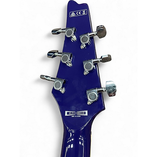 Used Ibanez FRM100 Paul Gilbert Signature Fireman Purple Solid Body Electric Guitar