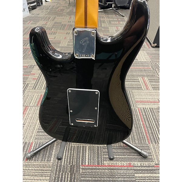 Used Fender Player Stratocaster Black Solid Body Electric Guitar
