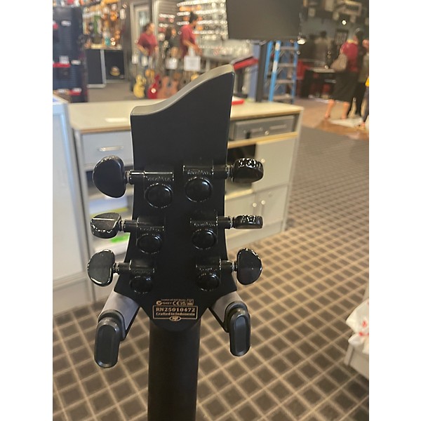 Used Schecter Guitar Research C1 Platinum Black Solid Body Electric Guitar