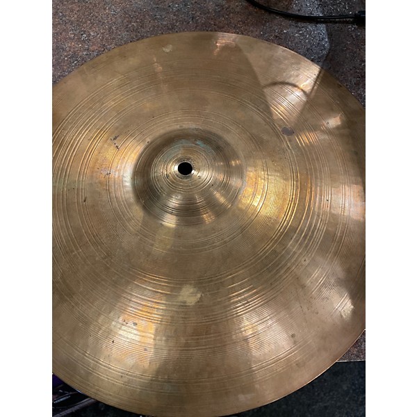 Used Paiste 14in 2002 Medium Hi Hat Pair Cymbal