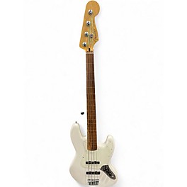 Used Fender Player Jazz Bass Fretless Alpine White Electric Bass Guitar