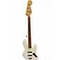Used Fender Player Jazz Bass Fretless Alpine White Electric Bass Guitar thumbnail
