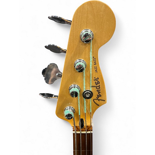 Used Fender Player Jazz Bass Fretless Alpine White Electric Bass Guitar