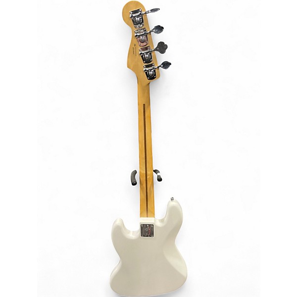 Used Fender Player Jazz Bass Fretless Alpine White Electric Bass Guitar