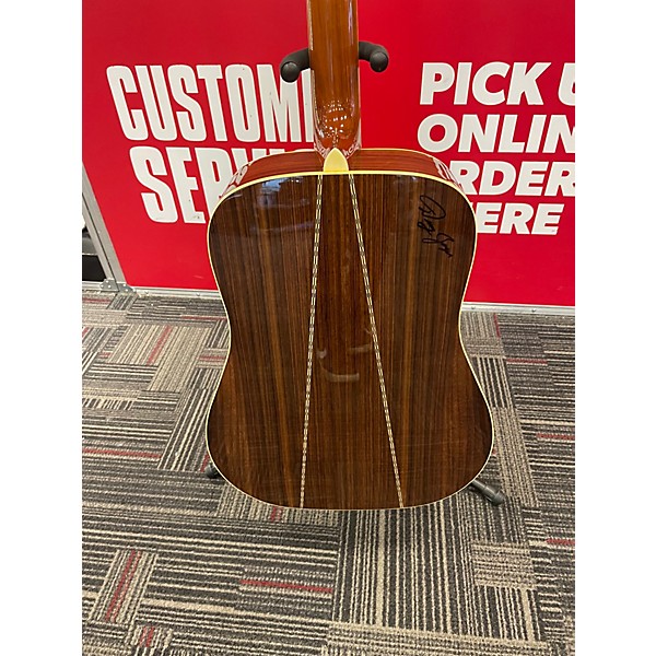 Used Zager zad 80 Natural Acoustic Guitar