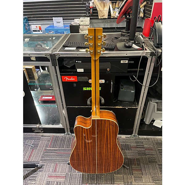 Used Zager zad 900ce 2 Tone Sunburst Acoustic Electric Guitar