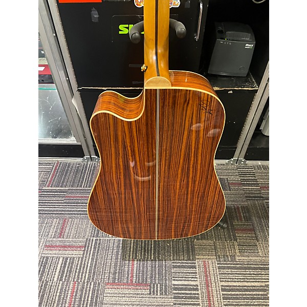 Used Zager zad 900ce 2 Tone Sunburst Acoustic Electric Guitar