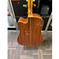 Used Zager zad 900ce 2 Tone Sunburst Acoustic Electric Guitar