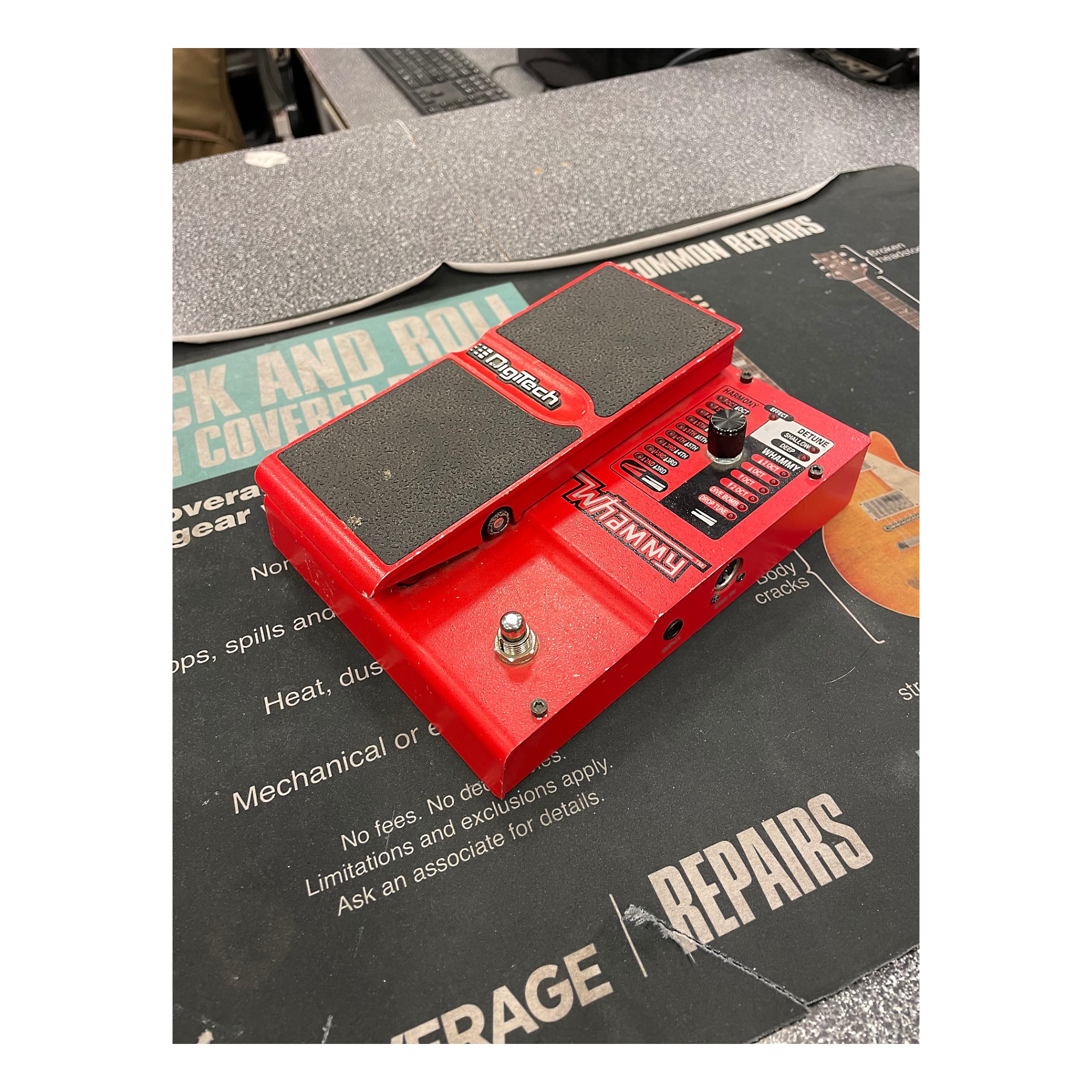 Used DigiTech Whammy 4 Pitch Shifting Effect Pedal | Guitar Center