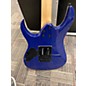 Used Ibanez GRG120QASP TRANSPARENT BLUE Solid Body Electric Guitar