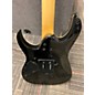 Used Ibanez GRGA120QA TRANSPARENT BLACK Solid Body Electric Guitar