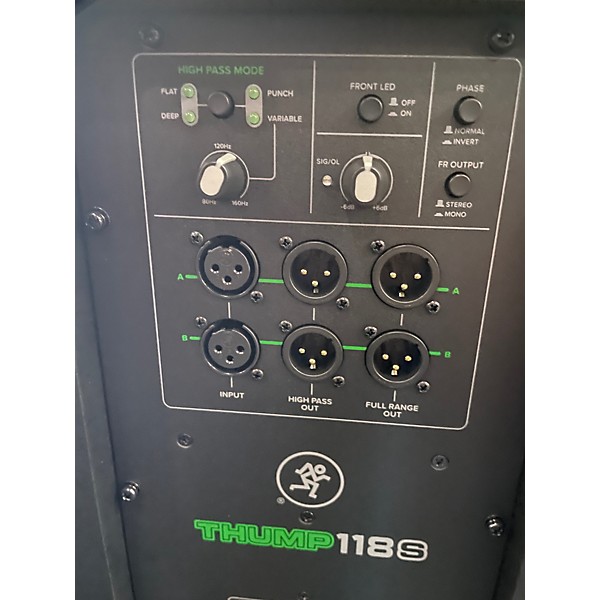 Used Mackie Thump118S Powered Subwoofer