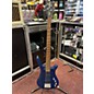 Used Warwick Corvette 4 String Ocean Blue Electric Bass Guitar thumbnail