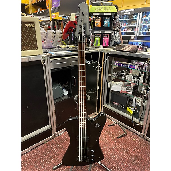 Used Epiphone Thunderbird Pro IV BLACK Electric Bass Guitar