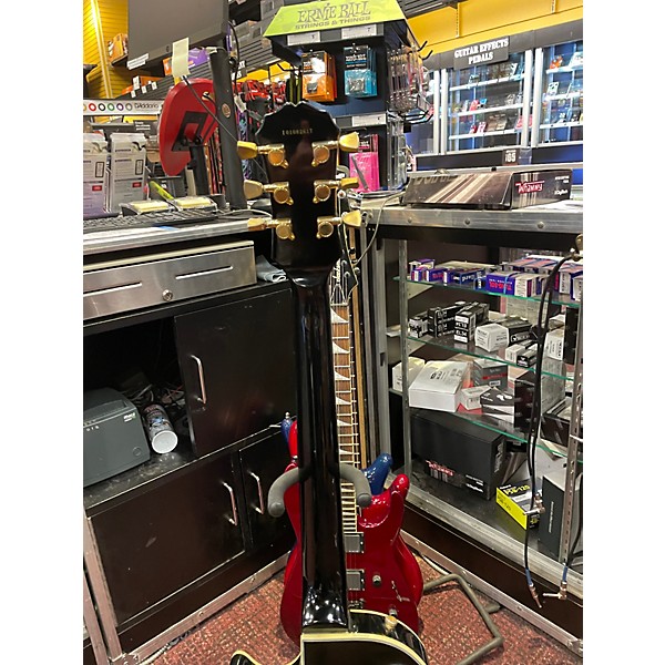 Used Epiphone INSPIRED BY GIBSON LES PAUL CUSTOM SHOP Flat Black Solid Body Electric Guitar