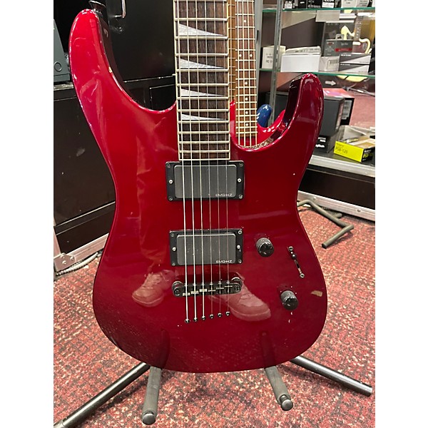 Used Jackson DXMGT dinky JAPANESE CRIMSON RED Solid Body Electric Guitar