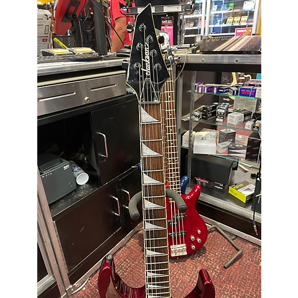 Used Jackson DXMGT dinky JAPANESE CRIMSON RED Solid Body Electric Guitar