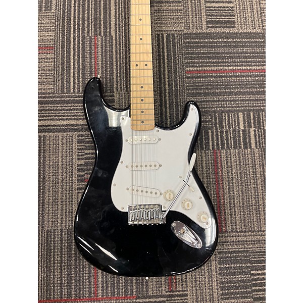 Used Squier Affinity Series Starcaster Black Hollow Body Electric Guitar