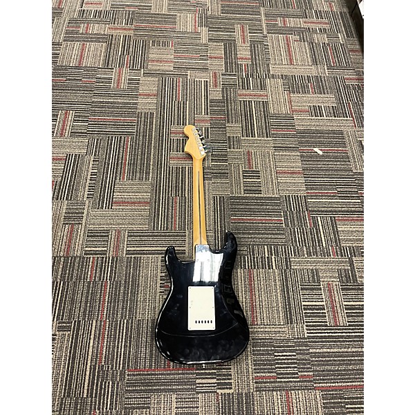 Used Squier Affinity Series Starcaster Black Hollow Body Electric Guitar