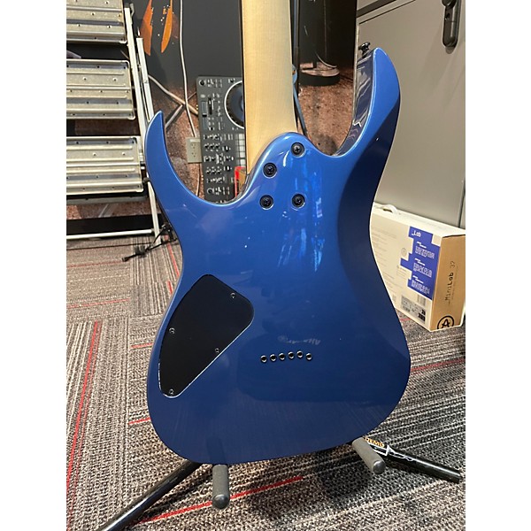 Used Ibanez RG421EX Prussian Blue Metallic Solid Body Electric Guitar