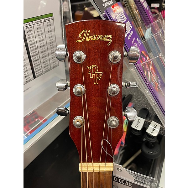 Used Ibanez pf104sjp-nt-27-01 Natural Acoustic Guitar