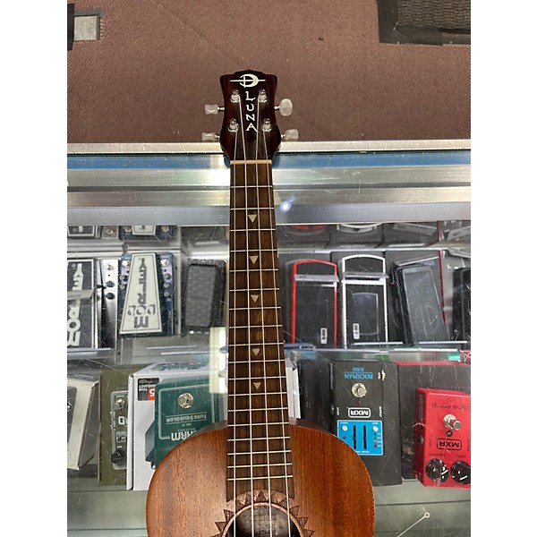 Used Luna UKE TC MAH Natural Ukulele