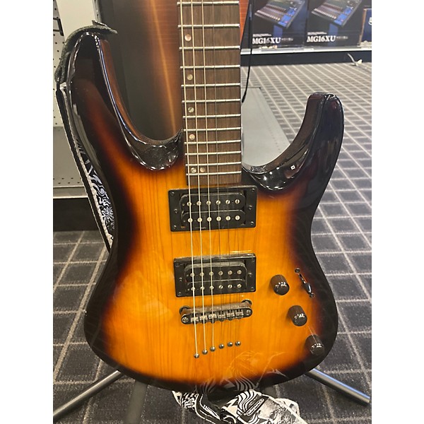 Used Mitchell MD150 2 Tone Sunburst Solid Body Electric Guitar