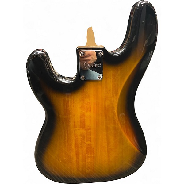 Used Squier Precision Bass 2 Tone Sunburst Electric Bass Guitar