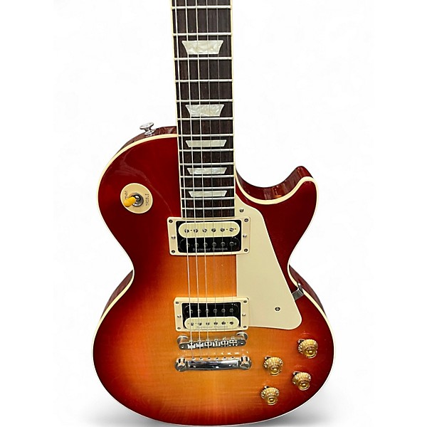 Used Gibson Les Paul Standard '50s Figured Top Cherry Sunburst Solid Body Electric Guitar