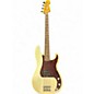 Used Squier Precision Bass Olympic White Electric Bass Guitar thumbnail