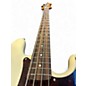 Used Squier Precision Bass Olympic White Electric Bass Guitar