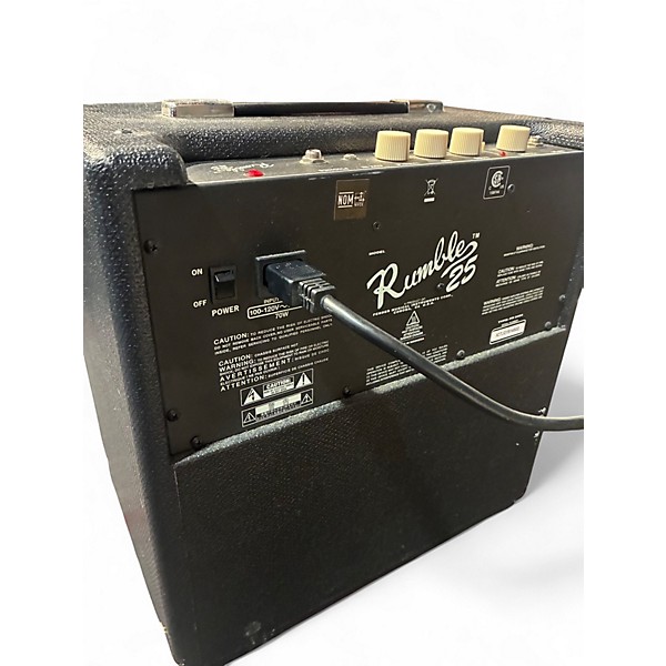 Used Fender Rumble 15 V2 15W 1X8 Bass Combo Amp