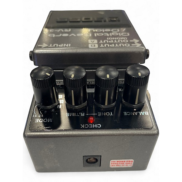 Used BOSS RV3 Digital Reverb Delay Effect Pedal