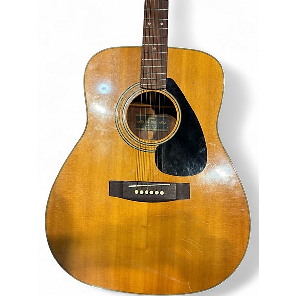 Used Yamaha fg160 Natural Acoustic Guitar