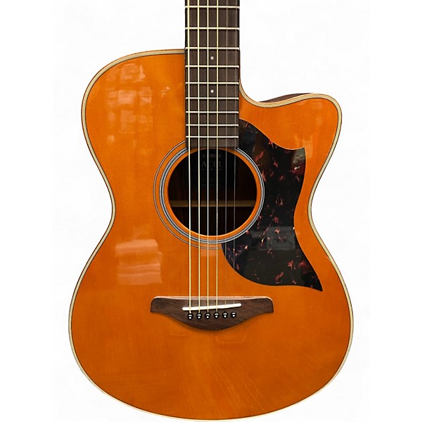 Used Yamaha AC1R Antique Natural Acoustic Electric Guitar
