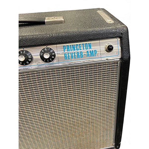 Vintage 1967 Fender Princeton Reverb Amp Drip Edge Tube Guitar Combo Amp