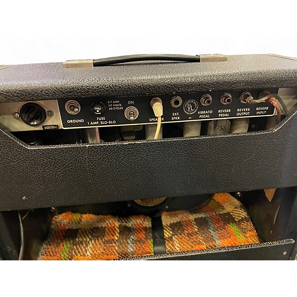 Vintage 1967 Fender Princeton Reverb Amp Drip Edge Tube Guitar Combo Amp