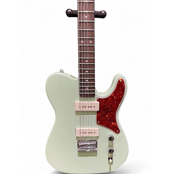 Used Squier Paranormal Series Baritone Cabronita Seafoam Green Baritone Guitars