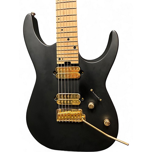 Used 2021 Charvel DK24-7 ANGEL VIVALDI Black Solid Body Electric Guitar