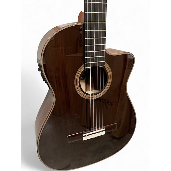 Used Cordoba Fusion 12 ROSE II Mahogany Classical Acoustic Electric Guitar