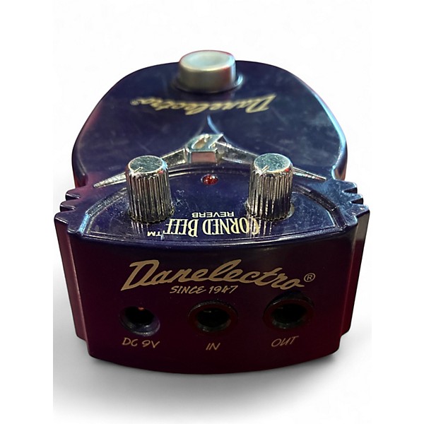Used Danelectro DJ4 Corned Beef Reverb Effect Pedal