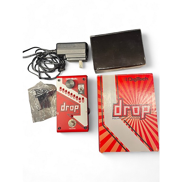 Used DigiTech The Drop Polyphonic Drop Tune Pitch-Shifter Effect Pedal