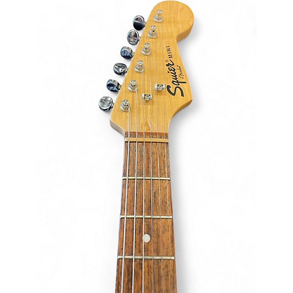 Used Squier Mini Affinity Stratocaster Pink Electric Guitar