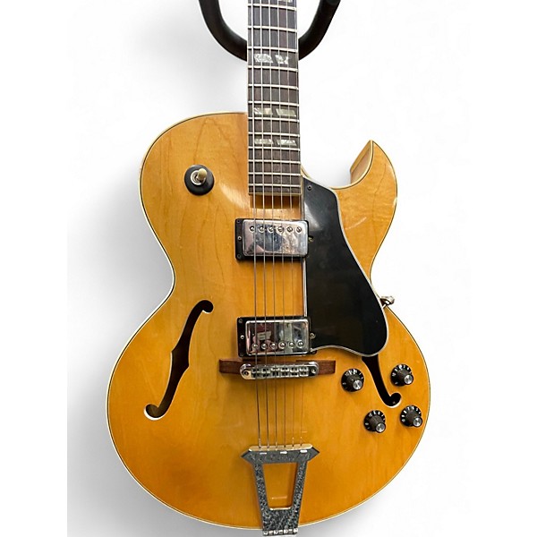 Vintage 1977 Gibson ES-175D Natural Hollow Body Electric Guitar