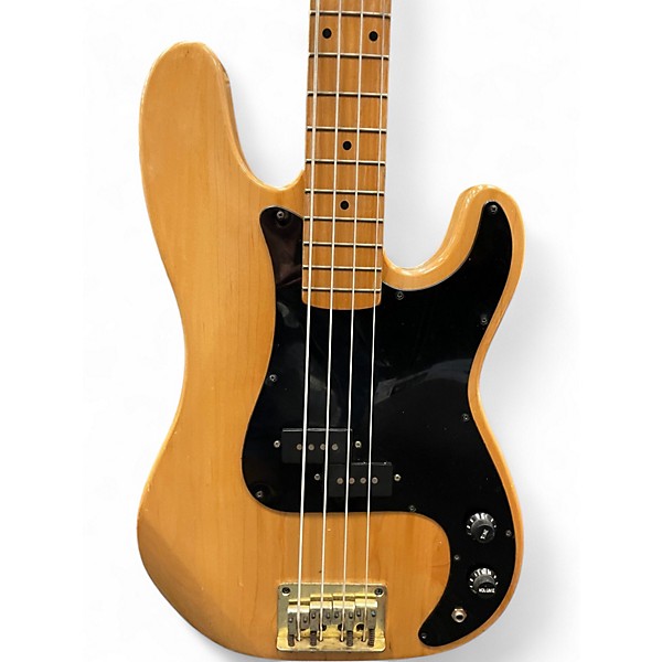 Used Harmony p-bass Blonde Electric Bass Guitar