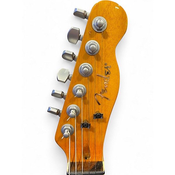 Used Fender Special Edition Custom Telecaster FMT HH Amber Solid Body Electric Guitar